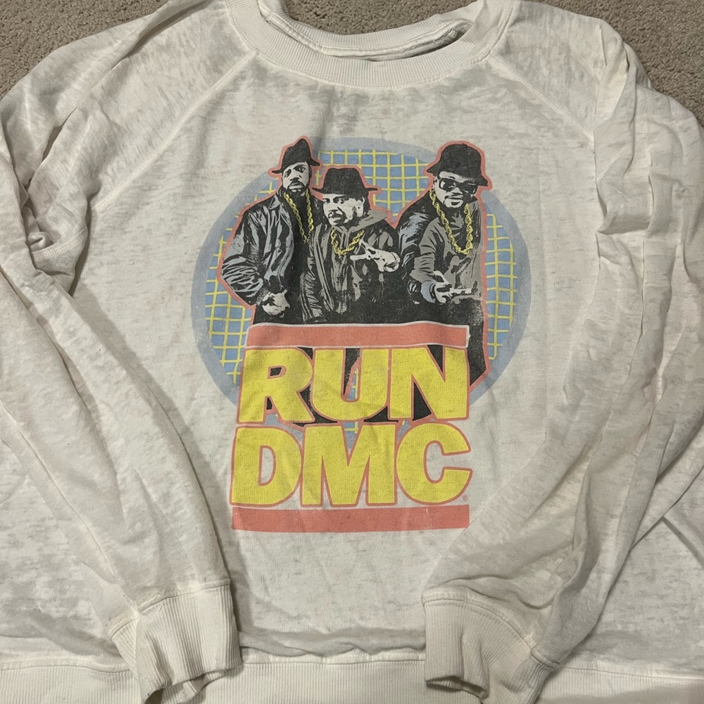 Recycled Karma - EUC - Run DMC Graphic Sweatshirt - Size Large